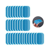 Leikedun TsLinc 40 Pcs Abs Trainer Replacement Gel Pads, Ab Stimulators Sticky Pads,Replacement Muscle Toner Pads Abdominal Muscle Toner Gel Pads for