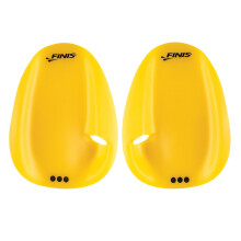 FINIS Unisex (Floating) Agility Paddle Floating Large, Yellow, L UK