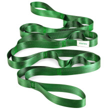 Kiemeu Yoga Straps For Stretching Strap With Loops Nonelastic Stretch Bands For Physiotherapy And Flexibility 244cm Long