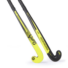 Kookaburra UnisexYouth Sunfire Hockey Stick Black Yellow 365 Light EU