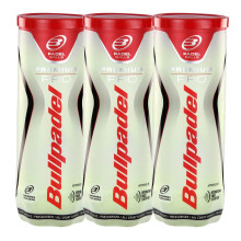 Bullpadel Paddle tennis Premium PRO Balls Pack 9 (3x3)