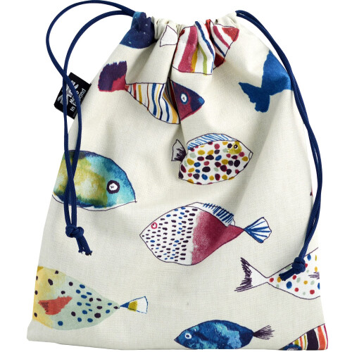 Vagabond Bags Ltd Fancy Fish Drawstring Bag