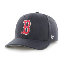 47 Boston Red Sox MLB MVP DP Unisex Baseball Cap, Adjustable, Red Logo, Navy Blue