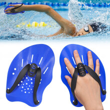 Zocipro 1 Pair Swimming Hand Paddles, Swim Paddles with Adjustable Straps, Hand Paddles for Swimming Training, Pool Exercise Equipment Accessories fo