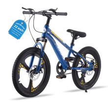 TRIOBLADE Kids Bike 18/20/22/24inch Kids Mountain Bike for Boys and Girls 6-15 Years Old Junior Mountain Bikes 3 Spoke Wheels Children Bicycle with S