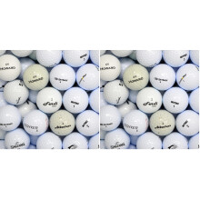 Second Chance 24 Mixed Golf Balls with Carry Bag, White Golf Balls Only