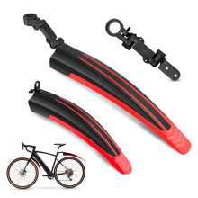 Vockvic Bicycle Mudguards, Full Cover Thickening Widening Mountain Bike Front and Rear Mud Guard Fenders Portable Adjustable Mountain Bike Mudguards