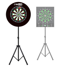 CyeeLife Dartboard Stand, Professional Portable Tripod Dartboard Travel Stand, Black
