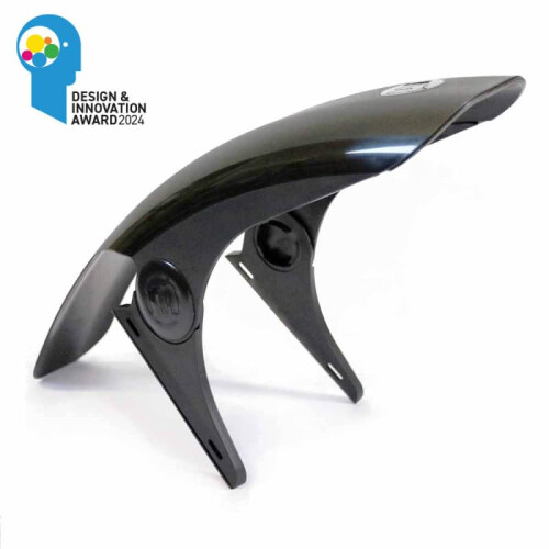 Mucky Nutz, MugGuard, Rear - Rear Mudguard, Black 1
