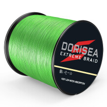 Dorisea Extreme Braid 100% Pe Braided Fishing Line 6-300Lb Test Fishing Wire 100m/109Yards Fishing String-Abrasion Resistant Incredible Superline Zer