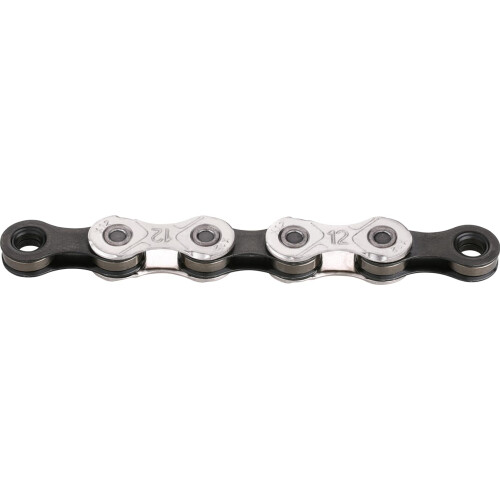 KMC X12 12 Speed Chain SilverBlack 126 Links