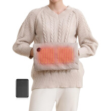 Rechargeable Heated Hand Warmer Bag, Portable Heating Hand Muff Equipped with 5000mAh Power Bank, Suitable for Outdoor Activities, Heating Gloves Mak