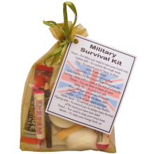 MILITARY/NAVY/ARMY/RAF Novelty Survival Kit Gift (MILITARY)