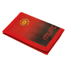 Manchester United FC 2428 Nylon Wallet Unisex Children's, Red