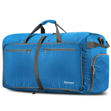 Gonex 150L Large Foldable Travel Duffle Bag with Shoes Compartment Packable