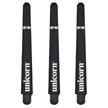 Unicorn Dart Shafts | Gripper 4 | Durable Polycarbonate | 3 Stems | Black | Ultra Short 29.0 mm