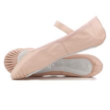 Roch Valley Ophelia Full Sole Pink Leather Ballet Shoes (Pink, 5.5)
