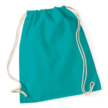 Westford Mill Cotton Gymsac - Emerald