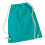 Westford Mill Cotton Gymsac - Emerald 1