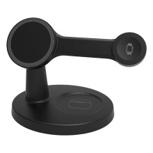 3 in 1 Magnetic Wireless Charger Stand for 16 15 14 Pro Max 9 8 Fast Charging Station B