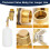 2 Pack Water Float Valve 1/2 Inch, Brass Float  Float with Adjustable Arm, Automatic Fill and Control Water Level 6