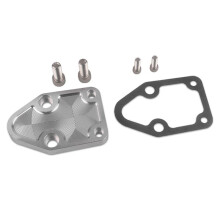 Für  Doppel-Kraftstoffpumpenblock, Verschlussplatte, Kraftstoffpumpe, Kleiner Block, Aluminium-Schallwand, SBS 283 327 350 2071