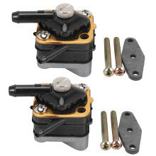 2X Fuel Pump for Johnson Evinrude 6-15 Outboard 1974-1992 Replaces 397839 395091 Fuel Pump for Outboard Motors