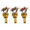 3X Gold E-Gitarre 3-Wege-Kippschalter Pickup Wahlschalter mit Messing Tip Knob 1