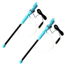 2X New 12V Car Charging Liquid Delivery Pump Hand Pump Liquid Transfer Water Gas Tool Gasoline Fuel