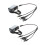 4x 9V Effect Pedal Power AC  Adapter US Plug with 5 Way Chain Splitte Cable 1
