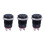 3X 12V 2A 9.5mm LED Metal Cap Power Momentary Push Button  Car DIY Modified, Red 1