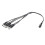 4x 9V Effect Pedal Power AC  Adapter US Plug with 5 Way Chain Splitte Cable 4