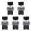 5Pcs 22mm Latching 2 NO 3-Position Rotary Selector Select  ZB2-BE101C Black 1