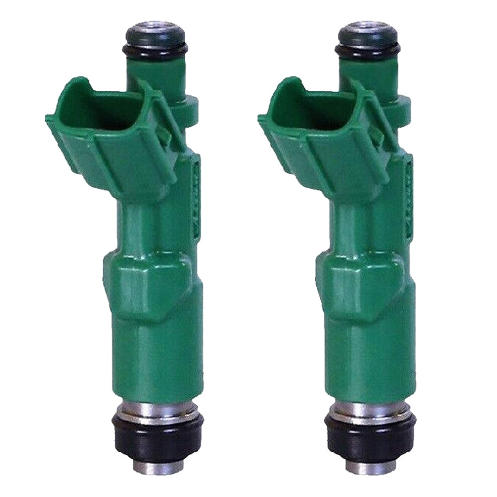 2X 23250-21020 Fuel Injector For Echo Prius Scion Xa Xb 1.5L Green 4711501466788