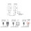 2X Mechanical Thermostat, KTO011 0-60Celsius Adjustable Compact Normally Close(N.C) Temperature Controller ,Red 2