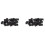 40Pcs AC 125V 250V 5A SPDT 3-Pin Momentary Plastic Micro-Limit  Black+Silver 1