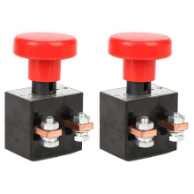 2X 250A Type Emergency Disconnect Stop Start Button Emergency for Forklift Pallet Truck Cart