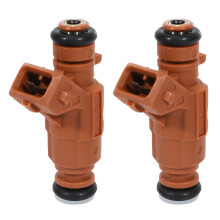 2X Fuel Injector Nozzles 0280156016 A1130780249 for - CLK320 3.2L V6 2003 CLK500 5.0L V8 2003-2006