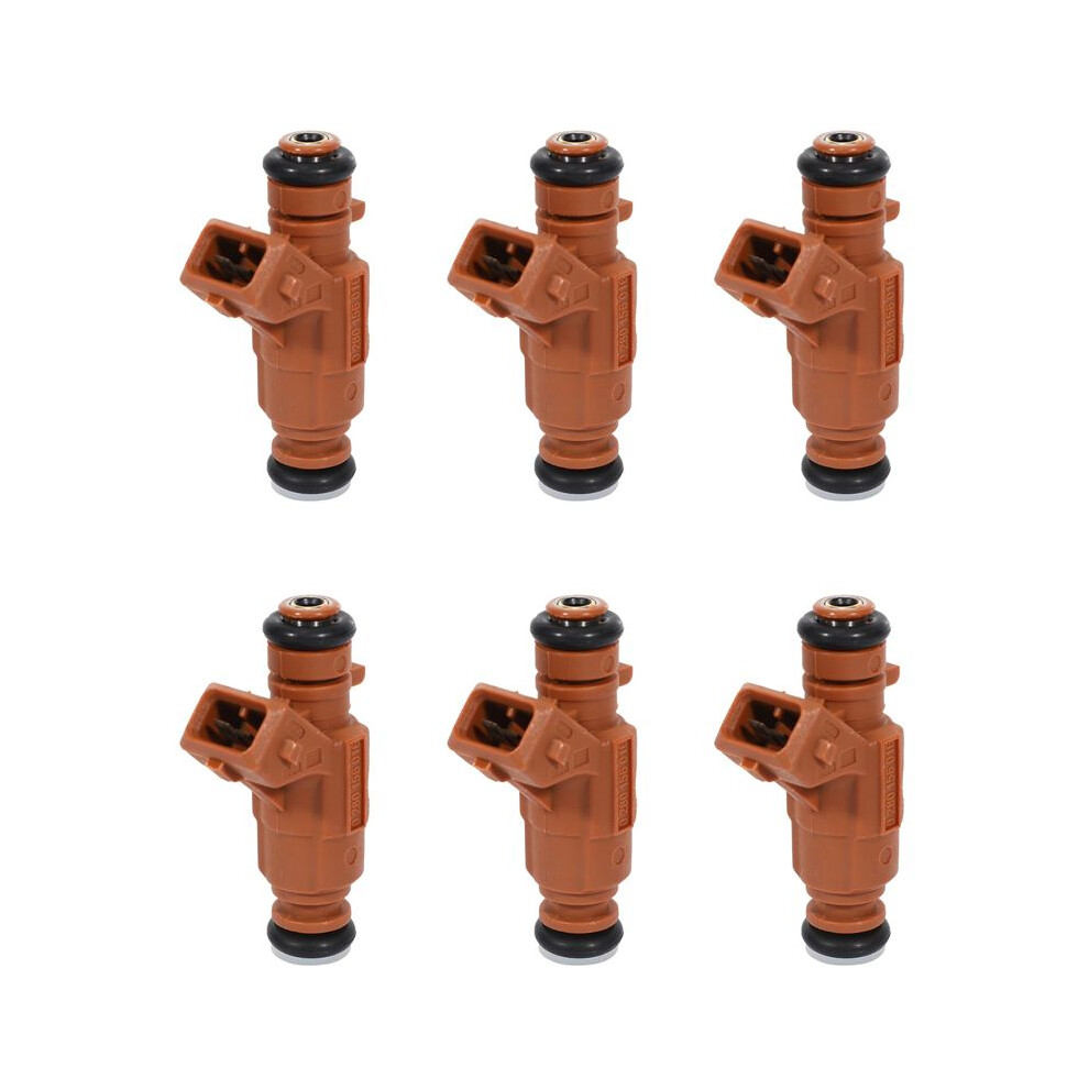 6X Fuel Injector Nozzles 0280156016 A1130780249 For - Clk320 3.2L V6 2003 Clk500 5.0L V8 2003-2006 4712950901868