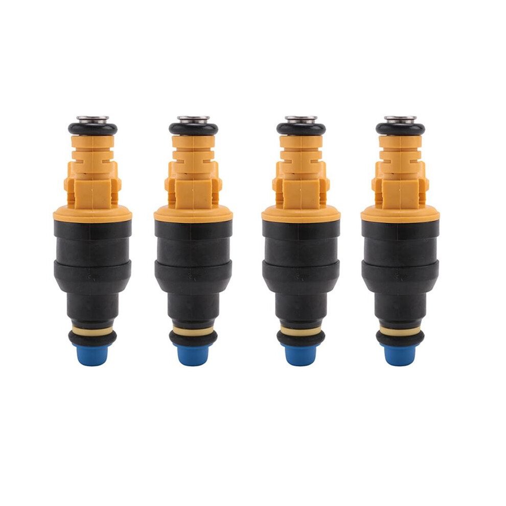 4X Car Engine Fuel Injector 35310-02500 For Atos Mx 1.0L L4 9250930023 870 3531002500 Black/Yellow 4712890503832
