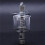 6X 50ML Engine Machine Lubricator Oil Gravity Drip Feed Oiler Clear+Silver 2