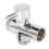 4X SOLID Diverter 3-Way Diverter Valve All 1/2 Inch IPS Shower System Spare Part, Copper Chrome Plating 4