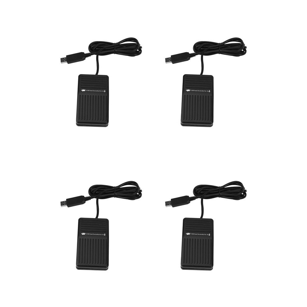4X Pc Usb Foot Keyboard Pedal 4711551412162