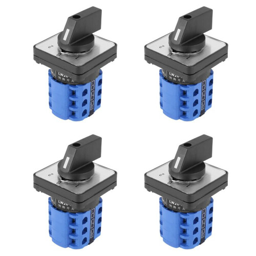 4X 3 Positions -Off- Changeover Control Rotary Cam  20A