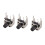 80 Pcs Momentary Right Angle Tactile Tact Push Button  6 x 6mm x 8mm 2