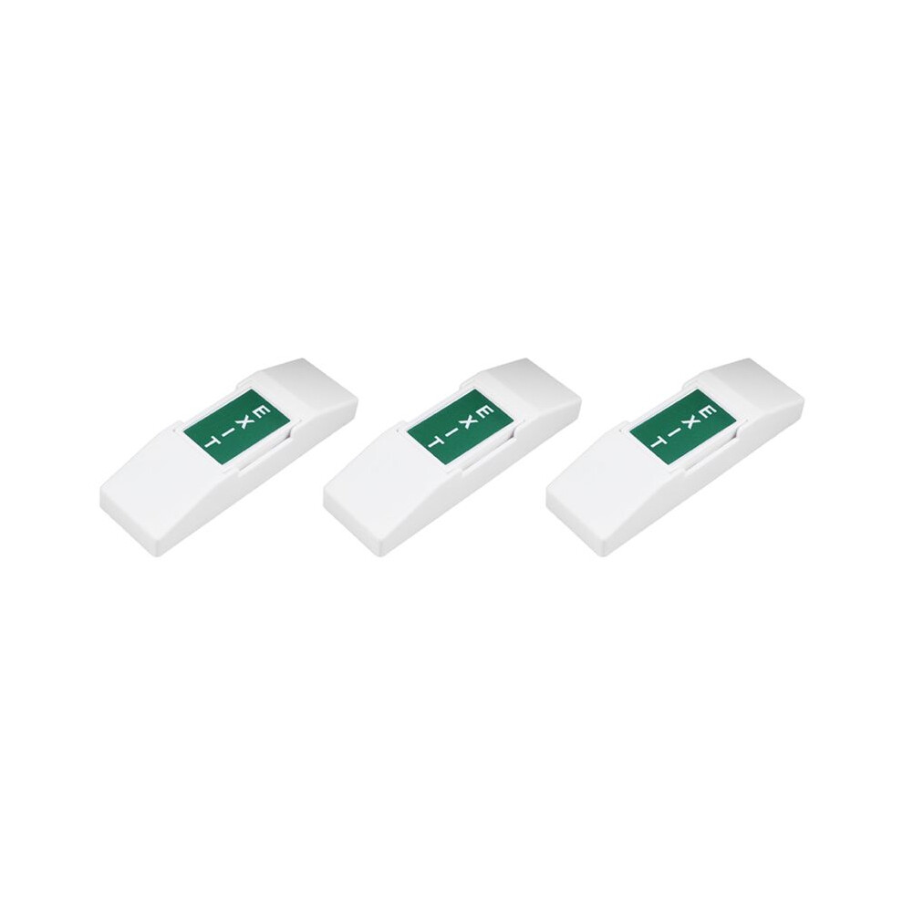 3X Electric Door Emergency Exit Closed Momentary Push Button 6032161617821