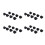 32PCS LED Dot Light 12V Car Auto Boat Round Rocker /OFF TOGGLE SPST 1
