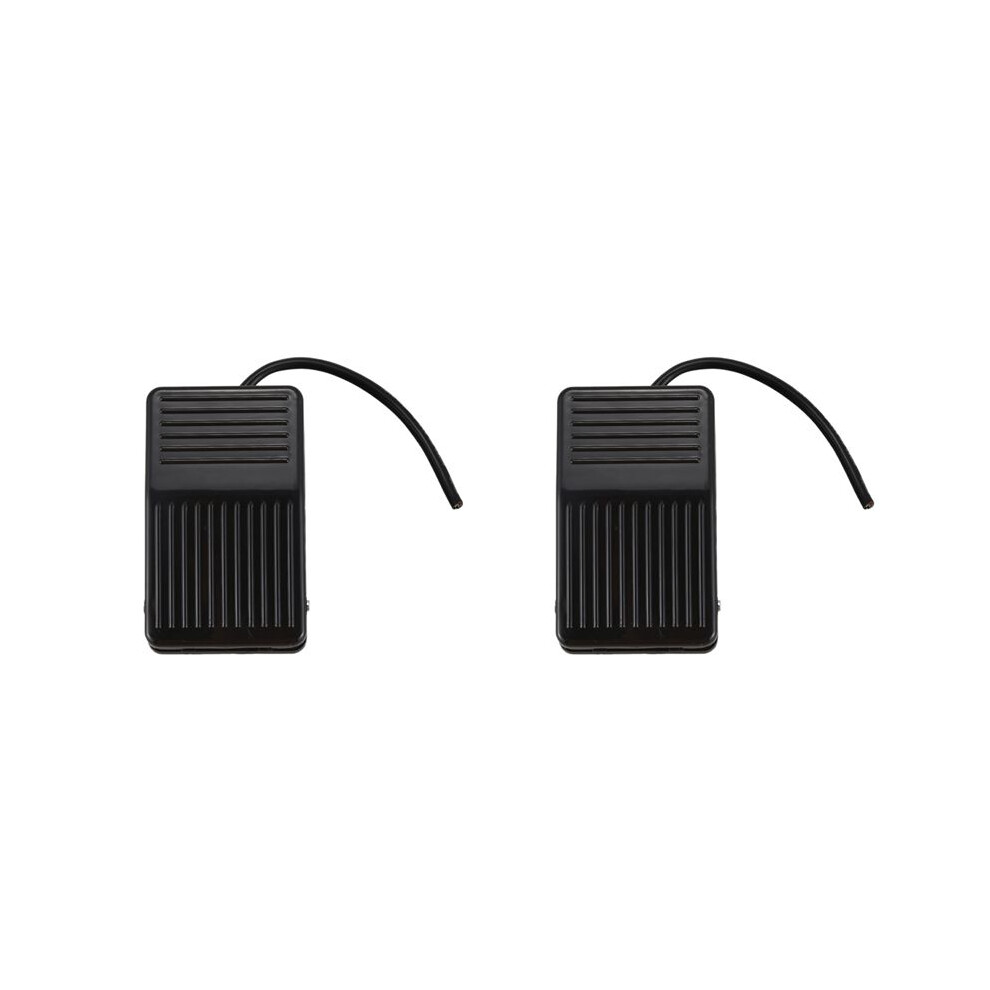2X 220V 10A Spdt Nonslip Plastic Momentary Electric Power Foot Pedal 4713276355663