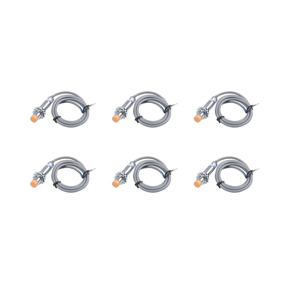 6X Dc6-36V 300Ma Npn No 3-Wire 4Mm Tubular Inductive Proximity Sensor Lj12a3-4-Z-Bx 4713537283445