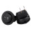 15Pcs SPST Black Button /Off Round Rocker  AC 6A/250V 10A/125V 5